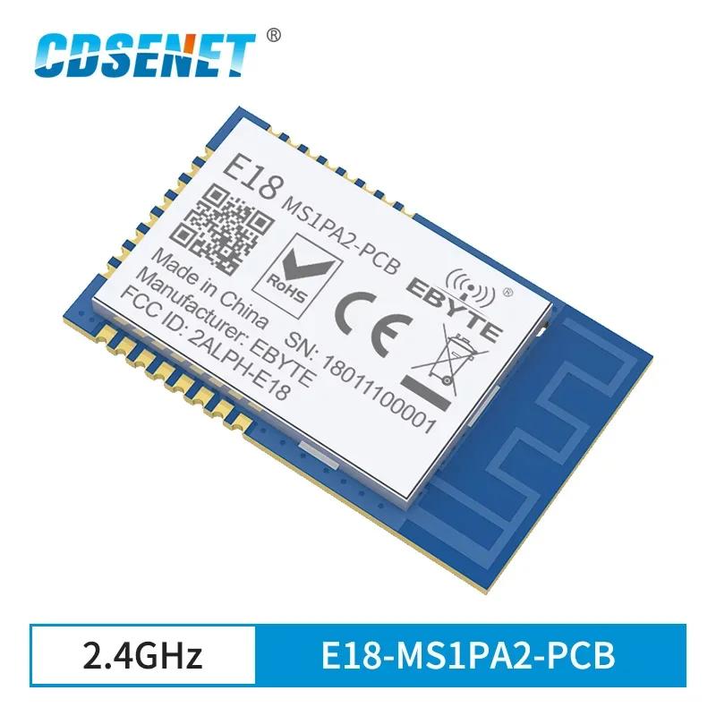 CC2530 ׺  ޽ Ʈŷ ֵȣũ E18-MS1PA2-PCB, CDSENET  Ʈù ù PCB ׳, 2.4GHz, 20dBm, 800m